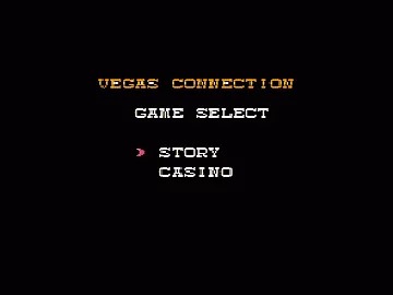Vegas Connection - Casino kara Ai o Komete (Japan) screen shot title